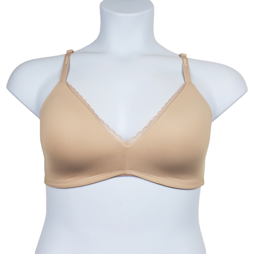Aerie Womens Wireless Nude Bra Size 36C